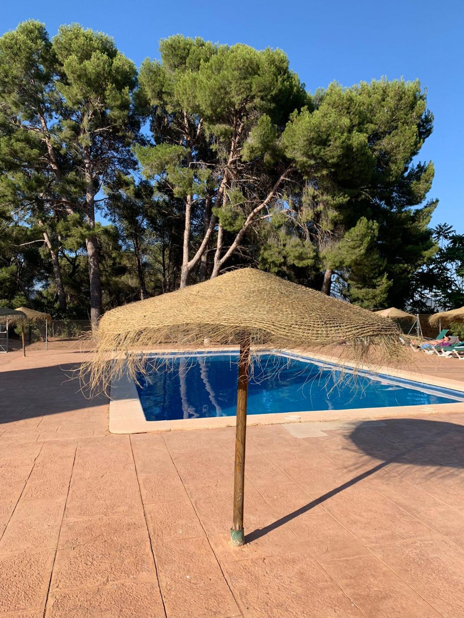 Castillo Con Piscina En Plena Sierra Calderona Сегорбе Экстерьер фото